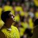Michigan freshman Mitch McGary watches the pre game video before the game against Binghamton on Tuesday. Daniel Brenner I AnnArbor.com
